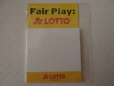 Magnet, "Lotto - Fair Play" - Mini Notizblock mit Magnet von Lotto Niedersachsen