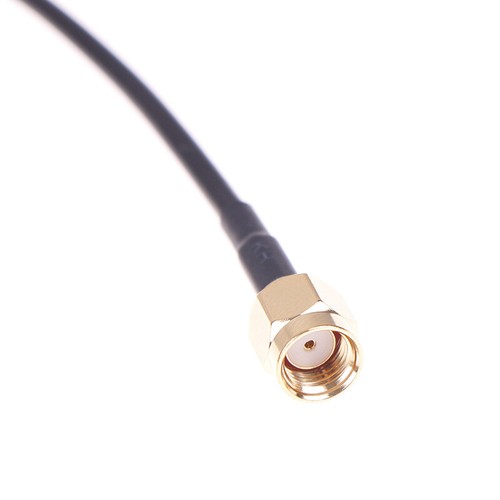 1PC 1m WiFi router antenna extension cable cord RG174 RP-SMA male to femal-b JW - Zdjęcie 5 z 8