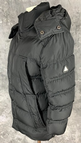 Spire Women's Black Heavyweight Coat Jacket sz M (12233) - Picture 2 of 12
