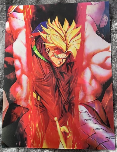 Frieza, Trunks, 3D Linseneffekt - Anime Dragon Ball Z Poster, 2 in einem - Bild 3 von 5