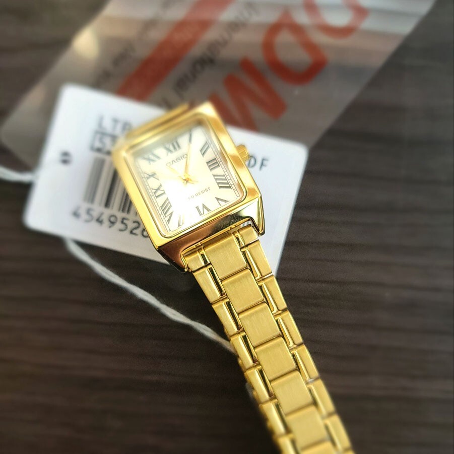 LTP-V007G-9B Casio Analog Vintage Women Watch Original NEW Metal
