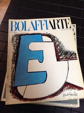 BOLAFFI ARTE N°22 1972 ANDREA CASCELLA LITOGRAFIA NON ALLEGATA 