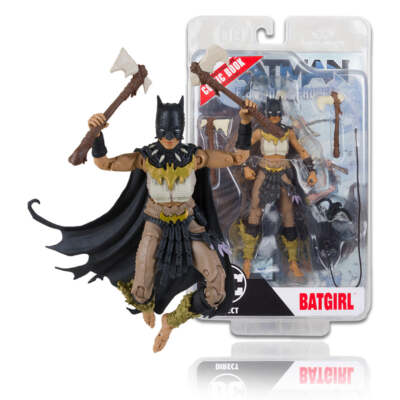 McFarlane Toys DC Page Punchers Batgirl 7'' Figure + Frozen Comic Book