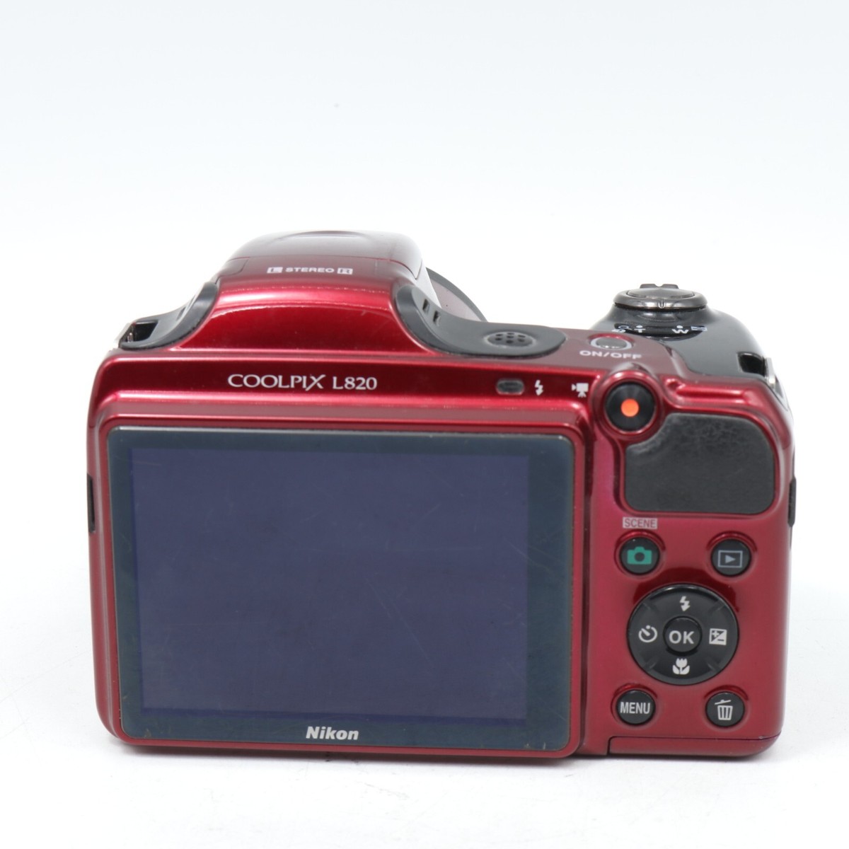 Nikon COOLPIX L820 赤いボディがかわいい！30倍ズームカメラ Amazon | Nikon デジタルカメラ COOLPIX L820 光学30倍ズーム