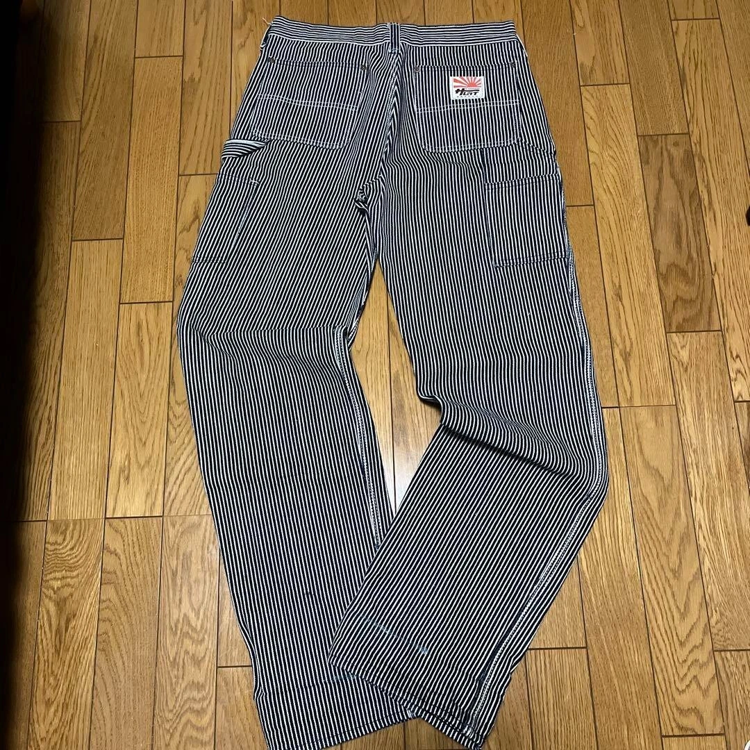 Denim Jeans SAMURAI JEANS SM310DX Hickory Painter Pants Japan W:30