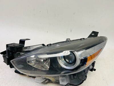 2017 2018 17 18 MAZDA 3 DRIVER LEFT LH SIDE HALOGEN HEADLIGHT OEM