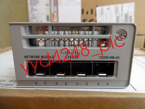 1PC C9200-NM-4G NEW Cisco Catalyst 9200 4 x 1GE Network Module New Sealed - Picture 8 of 9