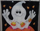 Halloween BOO Ghost Pumpkins Candy Corn House Flag 43.5" x 27.5" — photo 3