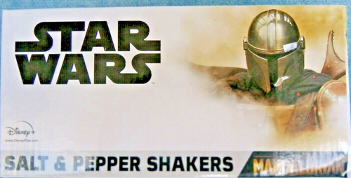 Disney Star Wars mandalorianisches Kind Grogu Baby Yoda Keramik Salz & Pfeffer Shaker - Bild 2 von 5