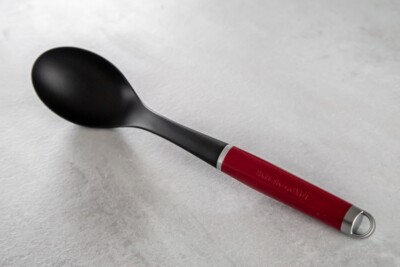 KitchenAid Kochlöffel Rührlöffel, antihaft und hitzebeständig rot