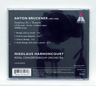 NIKOLAUS HARNONCOURT – BRUCKNER Symphony no.4 