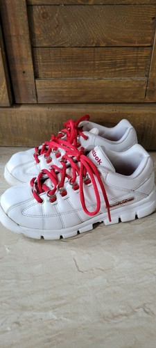 chunky white reeboks