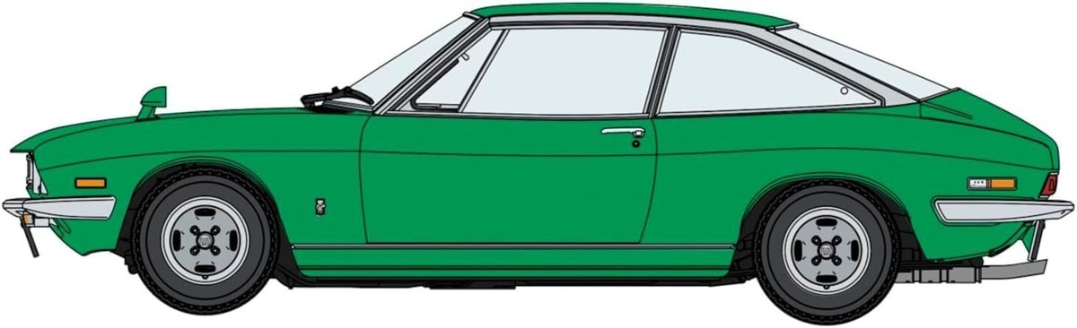 Hasegawa 1/24 Isuzu 117 Coupe Medium (XE) Old Emblem 1973 Plastic