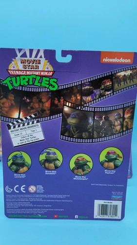Teenage Mutant Ninja Turtles Movie Star TMNT Playmates Figures Set of 4 NEW!! - Picture 6 of 9