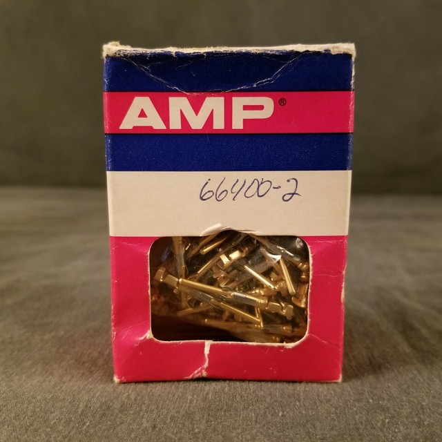 AMP Contact Pin 664002 Type III 2420 AWG .2.6 mm² Wire Size Crimp
