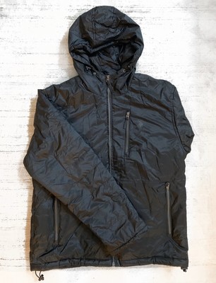 U.S. POLO ASSN Men Jacket Coat Hood Fleece Black Size L $99