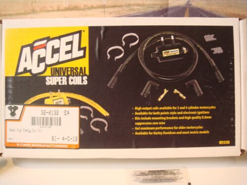 Harley FLH Coil Kit Accel High Energy FXR FXD FXST XL 1965-'99 V-Twin 32-0132 Y3 - Bild 6 von 10