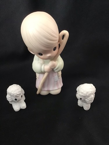 Precious Moments SHEPHERD WITH TWO WHITE LAMBS Item 183962 EBay precious-moments-shepherd-with-two-white-lambs-item-183962-ebay