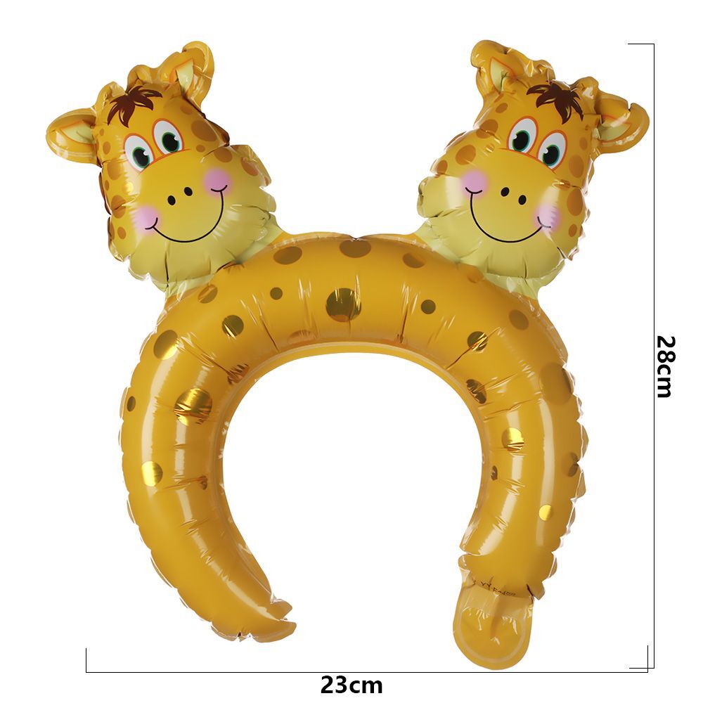 Toys Birthday Decoration Head Wear Hair Clasp Mini Animal Headband Foil Balloon eBay
