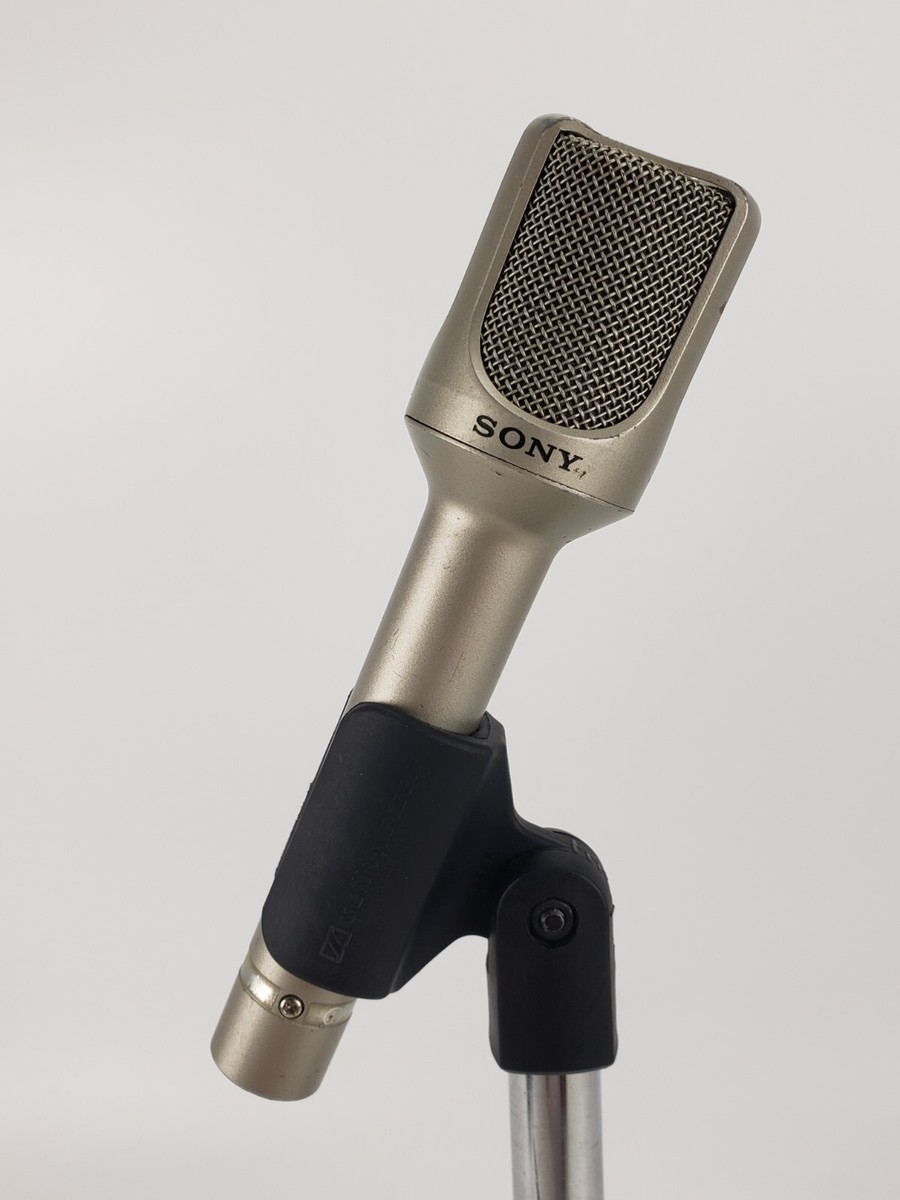 Vintage Sony F-560 Dynamic Microphone Tested Working XLR AS IS | eBay