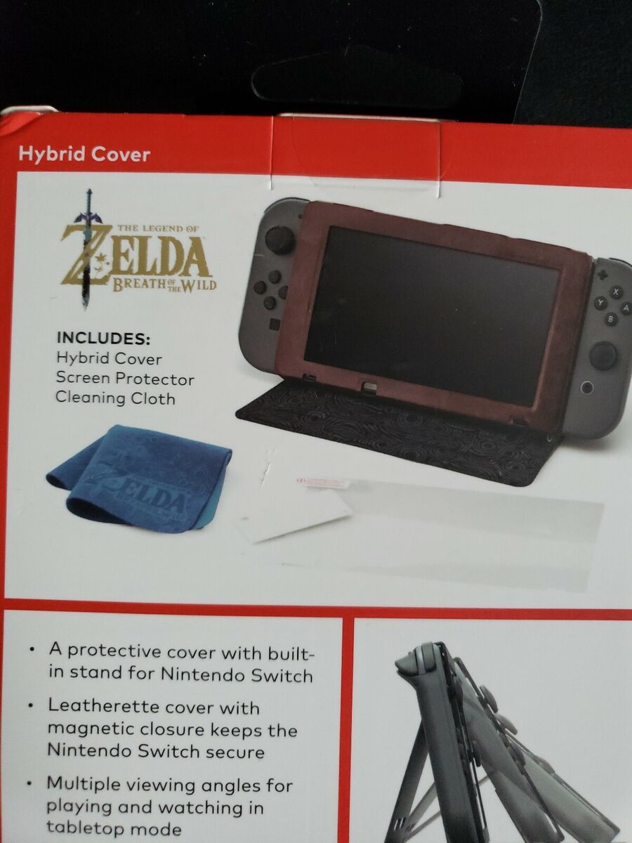  Nintendo Switch The Legend of Zelda: Skyward Sword HD Bundle  with PowerA Hybrid Cover - Zelda Hylian Crest Leatherette - Nintendo Switch  (By Revolt Gamer) : Video Games