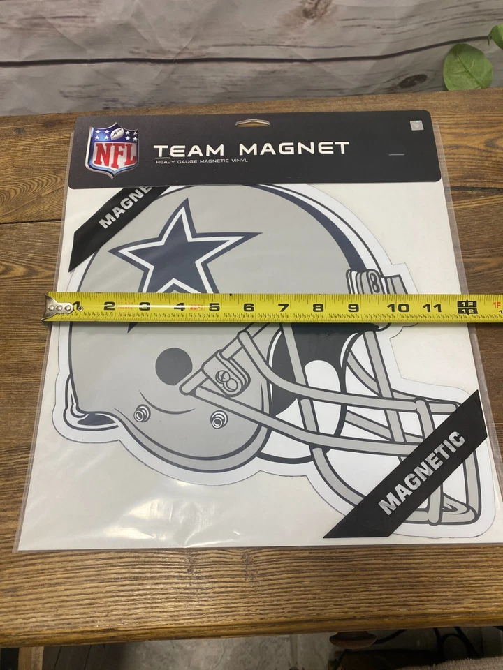 Dallas Cowboys Vinilo Equipo Imán Casco Calcomanía Fútbol Deportivo Coche Camión 12 Pulgadas Foto 2 de 3