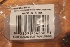 Silicone Bra Strap Cushion 1 Pair New