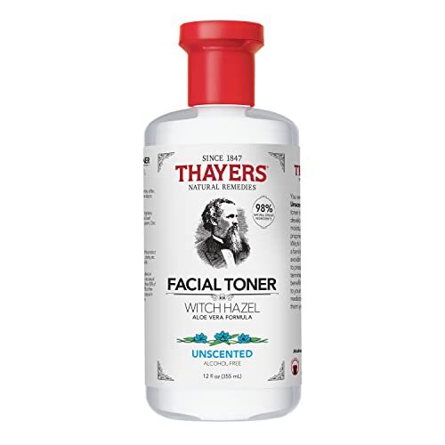 Thayers Witch Hazel Facial Gentle Unscented Toner Lotion with Organic Aloe Ve...