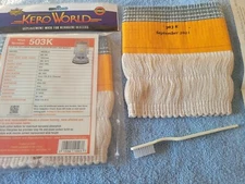 KEROSUN DIRECTOR,OMNI 105 E,F,G,H,I KEROSENE HEATER WICK,*CLEANING BRUSH & GUIDE