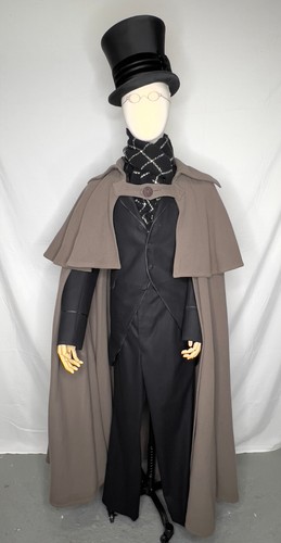 Traje Hombre Edad Dorada y Estilo Knick Reproducción Siglo XIX 38-40 - Imagen 15 de 15