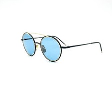 Thom Browne TB-108-C-T sunglasses Navy-Gold / Blue lenses size 50 new