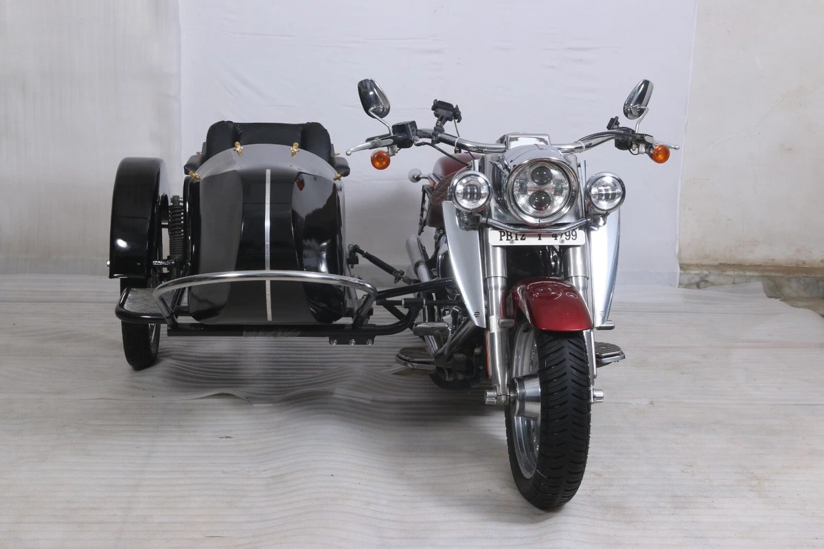 Motorcycle Sidecar Beemer with mounting kit Fits Harley Indian