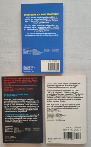 Doctor Who Target Puzzlebücher x3 - Bild 2 von 2