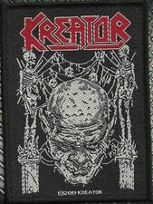🤘 Kreator - Skull & Skeletons Patch-Aufnäher-Thrash Metal NEU & OFFICIAL!