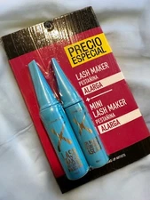 MAX FACTOR LASH MAKER MASCARA and MINILASH MAKER MASCARA Black 100% ORIGINAL