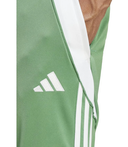Pantalones de entrenamiento Adidas JI8903 Tiro 24 verde/blanco para hombre nuevos con etiquetas - Imagen 3 de 5