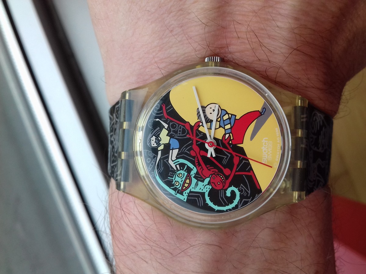 Vintage 1997 Swatch Gent \