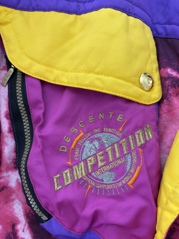 复古 90 年代 Descente 女式滑雪/滑雪板外套 XL 码 — 第 2/4 张图片