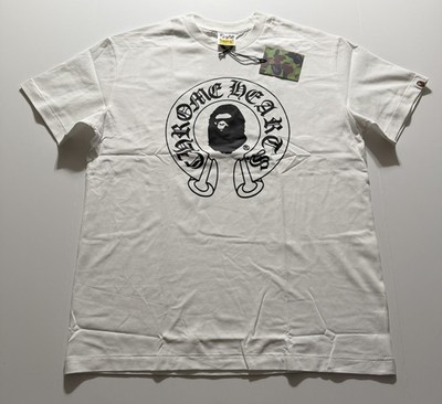BAPE By A Bathing Ape T-Shirt Size XL White Brand New Never Worn Fast Shipping