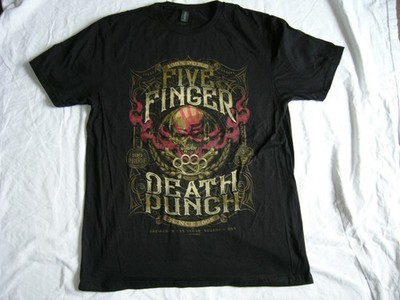 Five Finger Death Punch   2022 T-Shirt, 08-25, rock, hard, alternative, metal  5