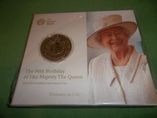 Royal Mint 2016 The Queen 90th Birthday  &pound;5 Pack