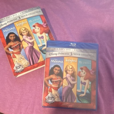 Disney Princess 3-Movie Collection Blu-ray/DVD/Digital Code