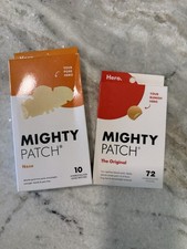  2 Pack Mighty Patch  Original - Hydrocolloid Acne 72 Count  10 Nose Patches