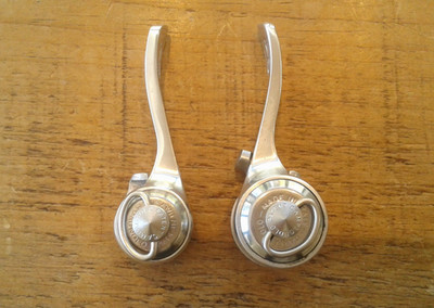 Vintage Campagnolo Record 8 Gang Anlöt Unterrohr Schalthebel