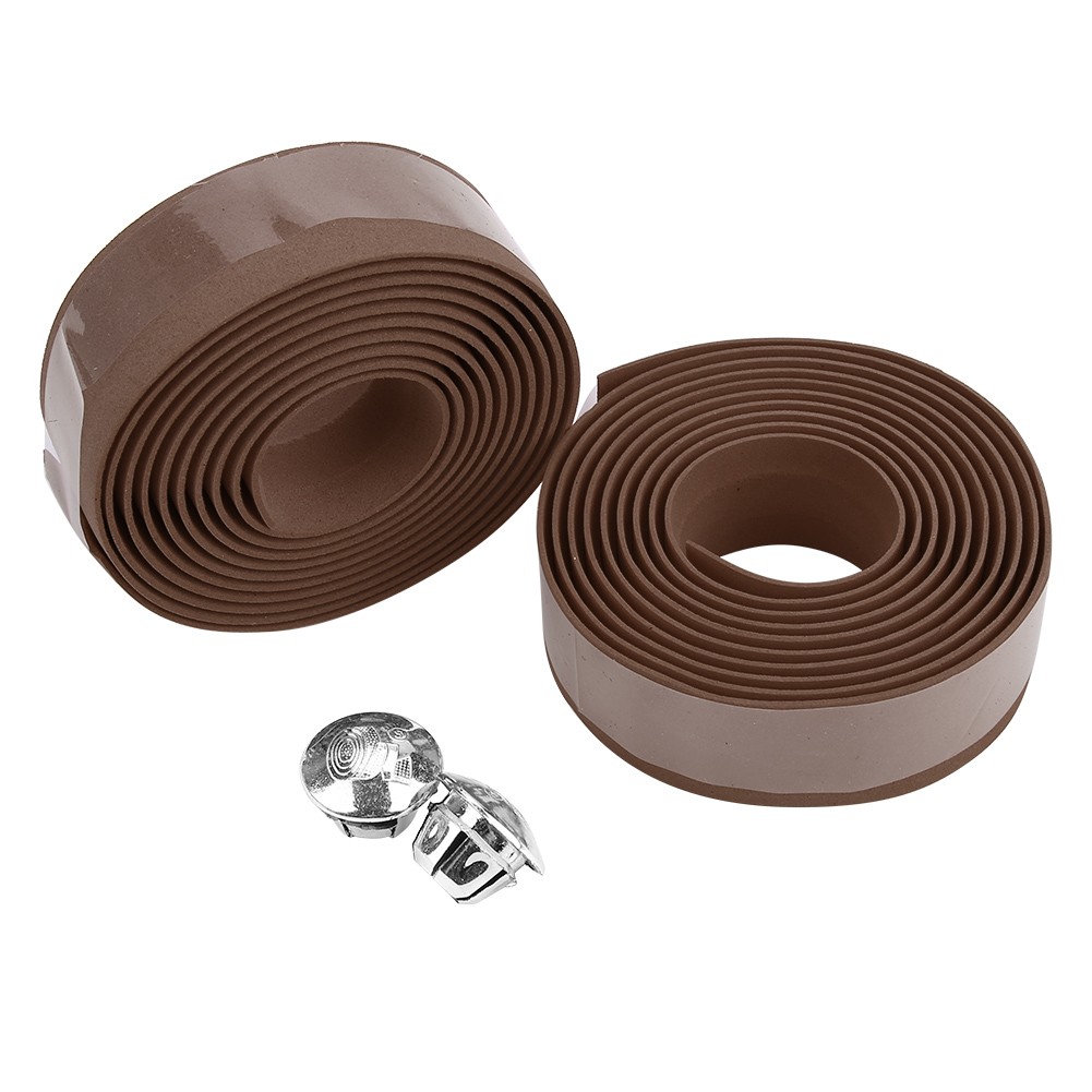 EVA Cycling Handlebar Bar Tape Lightweight Road Bike Bicycle Handle Wrap Coffee