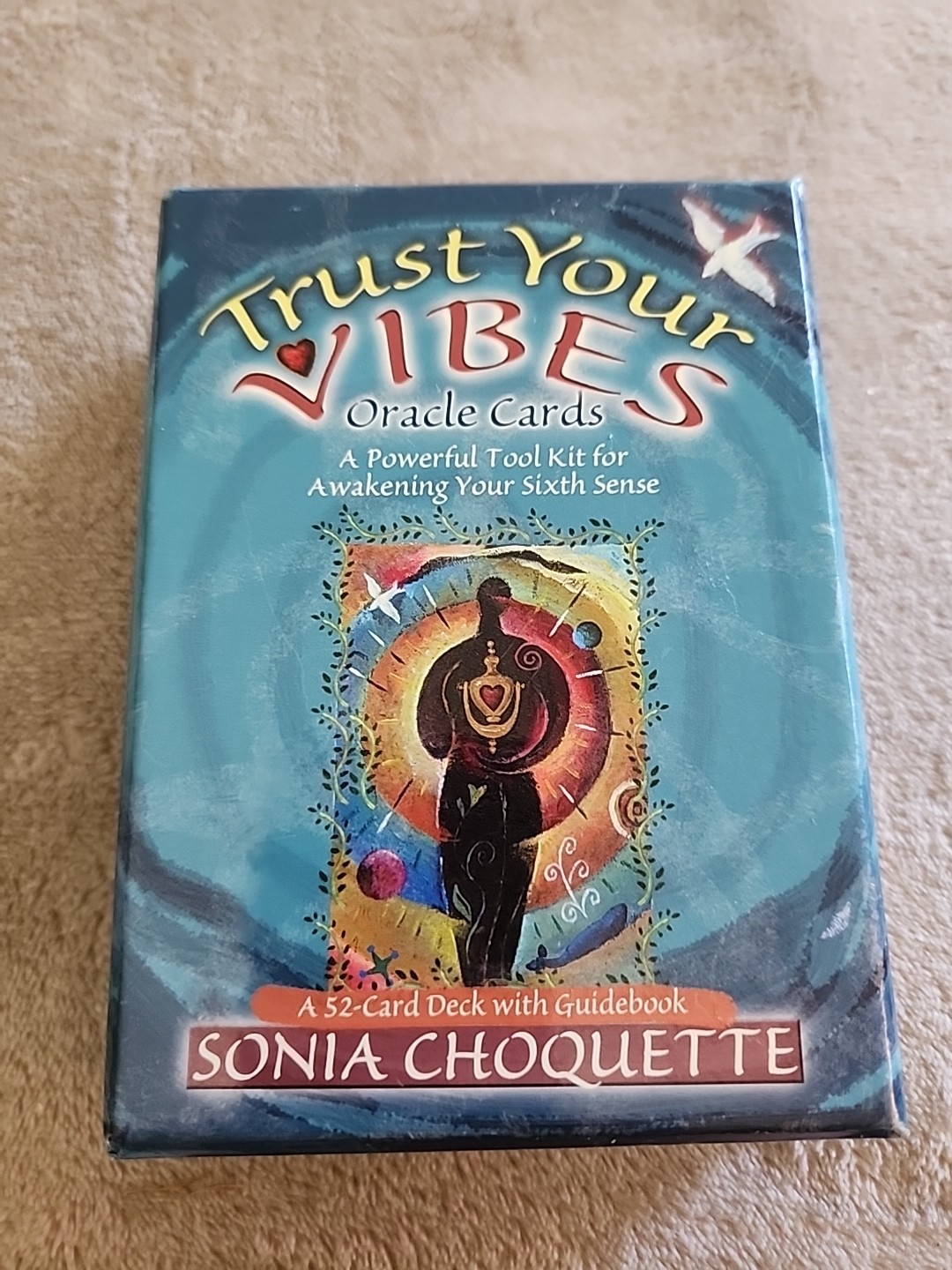 Trust Your Vibes Oracle Cards by Sonia Choquette 52 Cards (2004) Psychic Tarot