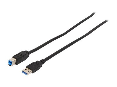 StarTech.com USB3SAB6BK 6 ft. Black SuperSpeed USB 3.0 Cable A to B - M/M
