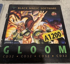 Amiga Titles. Gloom. CDTV. Diggers/Oscar CD32. A1200.