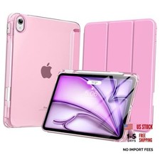 for iPad Air 11 inch Case M4/M3/M2 2026/2025/2024, iPad Air 5th/4th 1-Pink