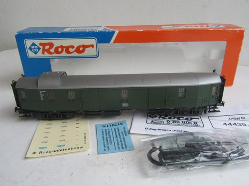 Roco 44449 - escala H0 - vagón de equipaje de tren rápido modelo D4ü "Lucio" de DB en embalaje original | Zustand: Gebraucht
